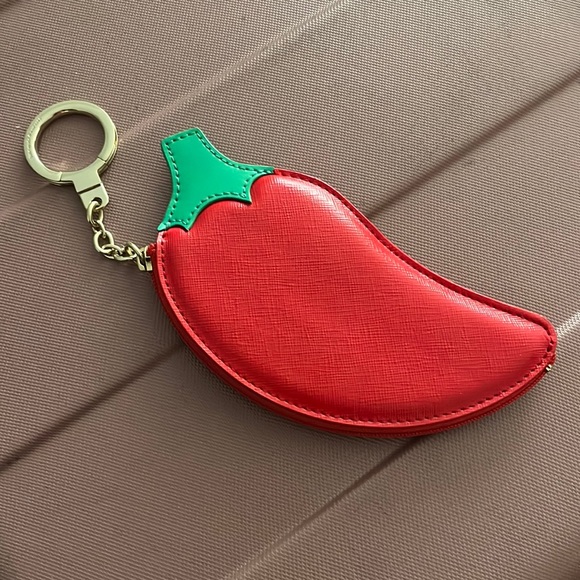 kate spade Accessories Chili Pepper Coin Purse Poshmark